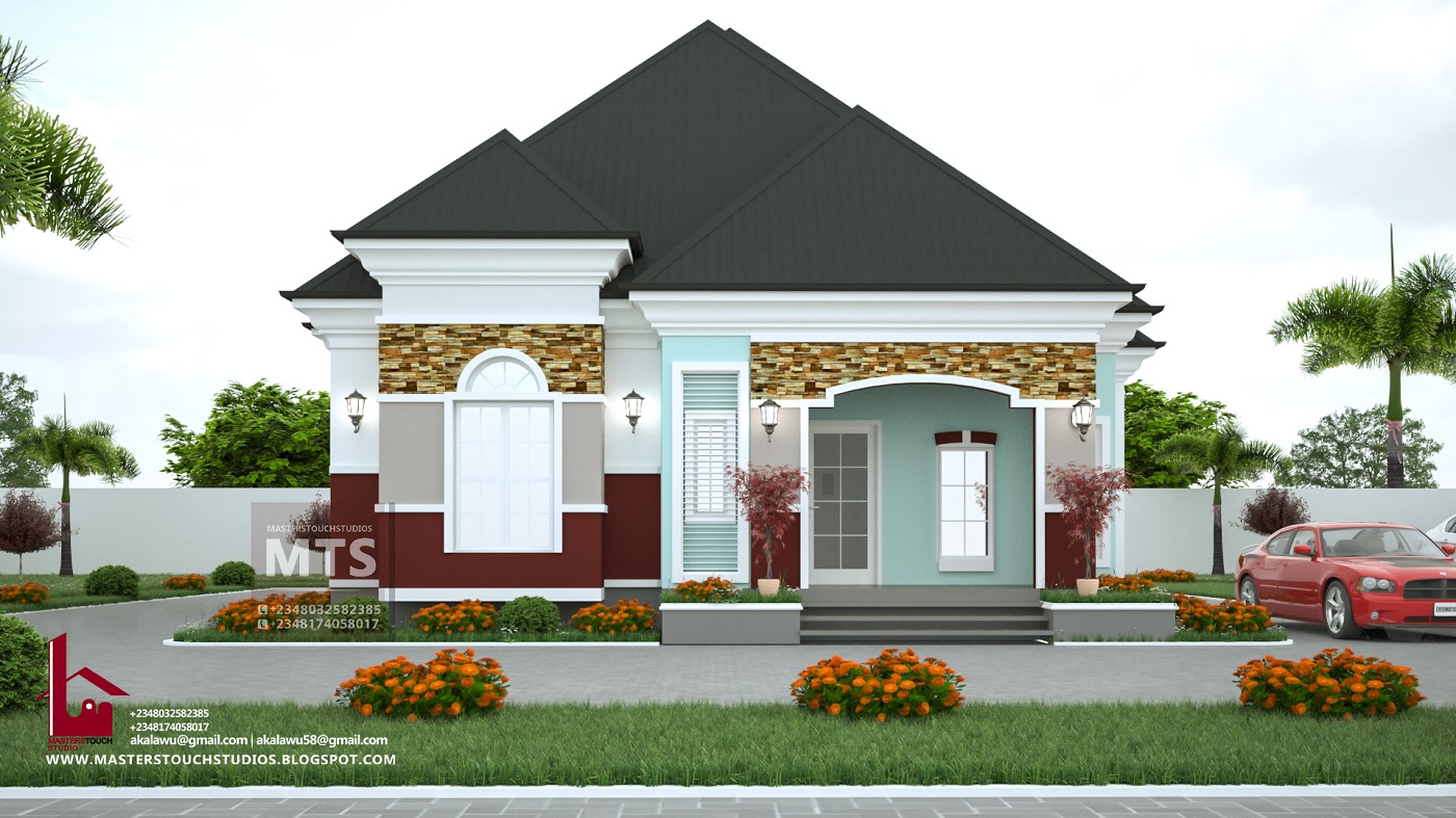 3 Bedroom Bungalow Rf 3006 Nigerian Building Designs