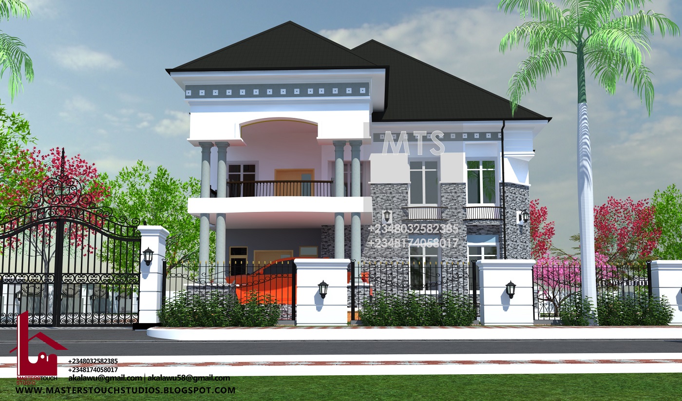 6 Bedroom Duplex House Plans