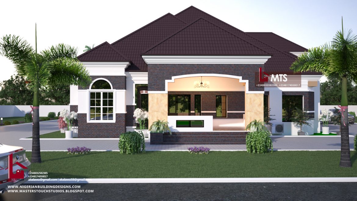 5 Bedroom Bungalow (rf 5008) – Nigerian Building Designs