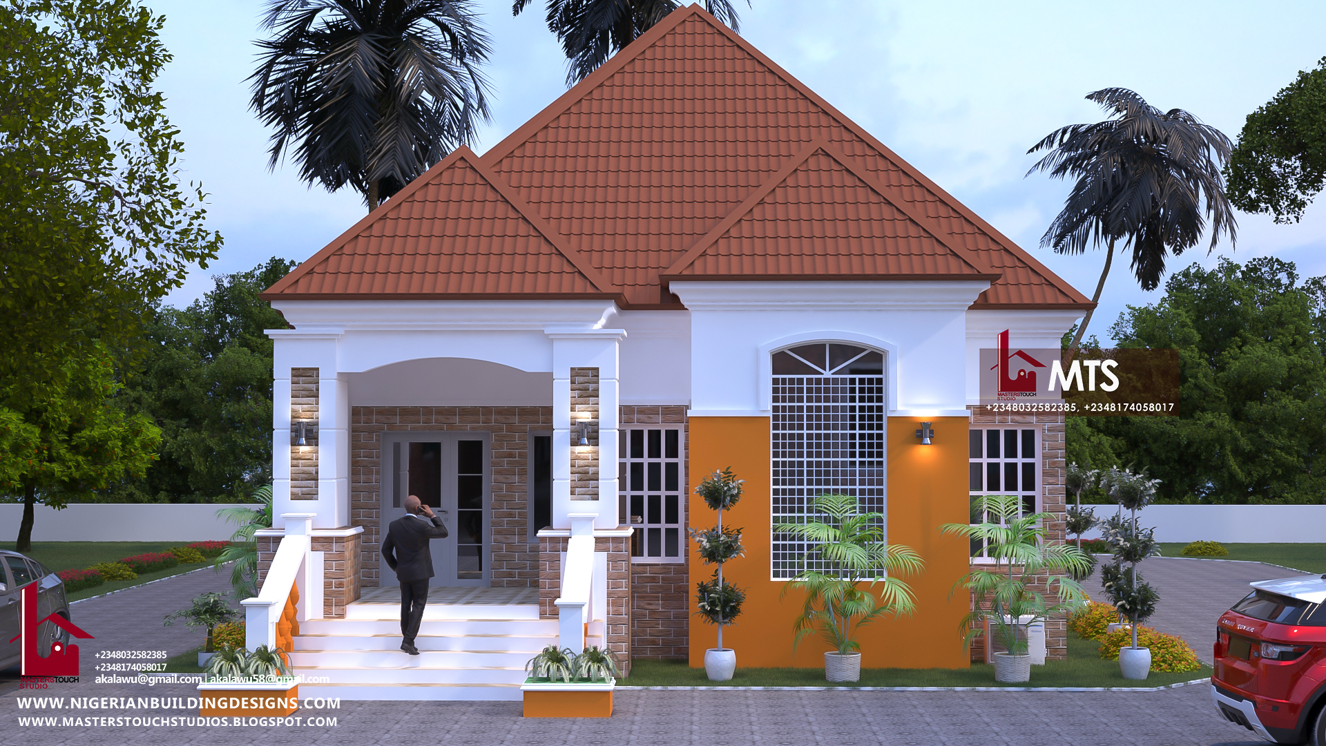 3 Bedroom Bungalow Rf 3007 Nigerian Building Designs