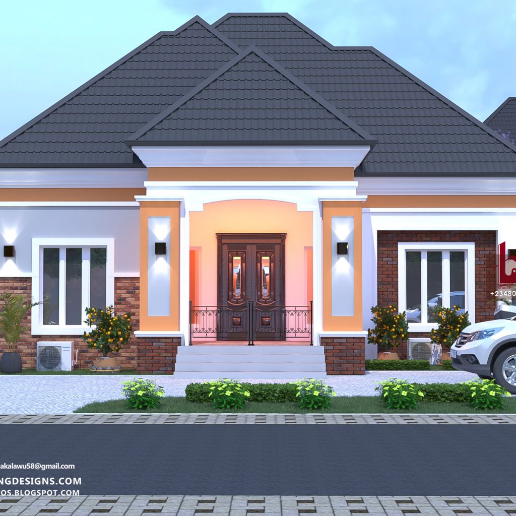 5 Bedroom Bungalow (rf 5001) – Nigerian Building Designs 306