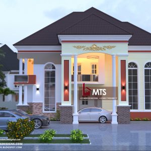 5 BEDROOM DUPLEX (RF D5010) – NIGERIAN BUILDING DESIGNS