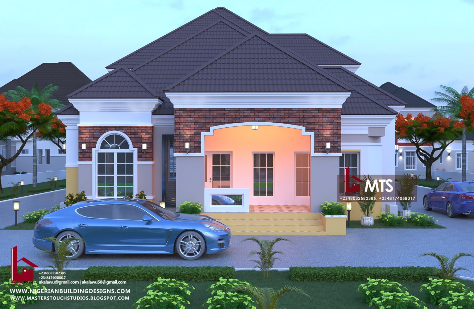 5 Bedroom Bungalow (rf 5008) – Nigerian Building Designs