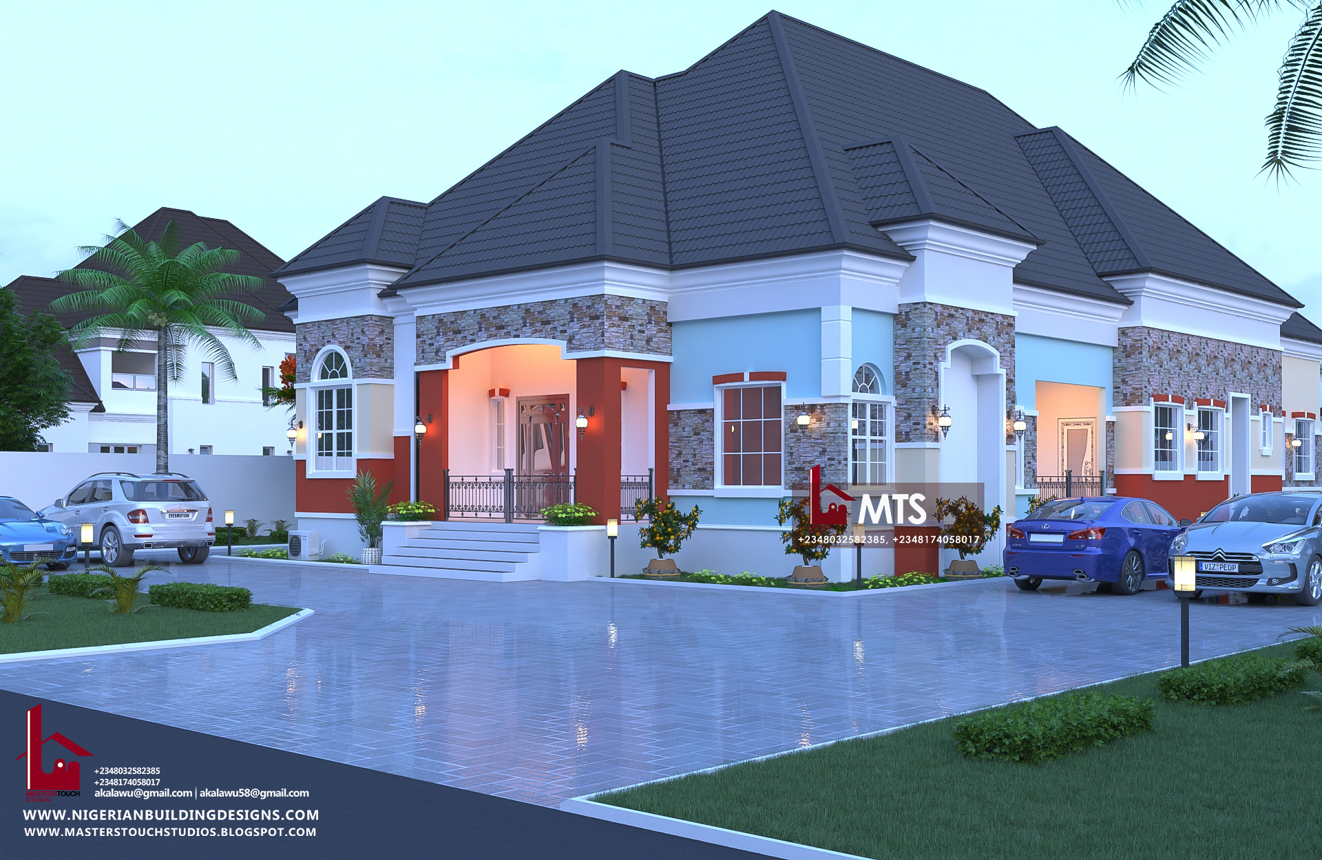 5 Bedroom Bungalow House Design In Nigeria