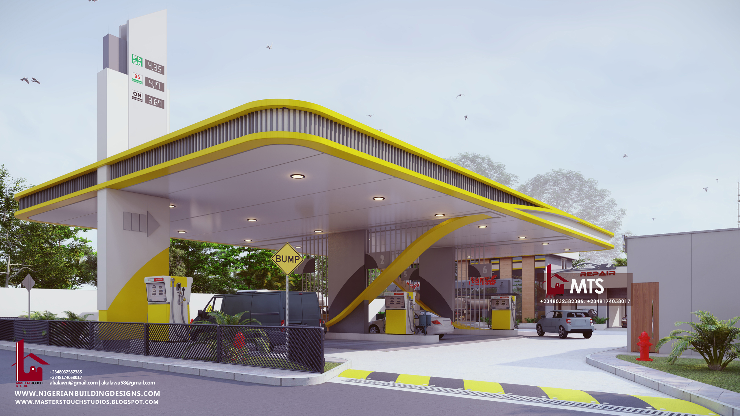 FILLING STATION DESIGN (RF FS1002)