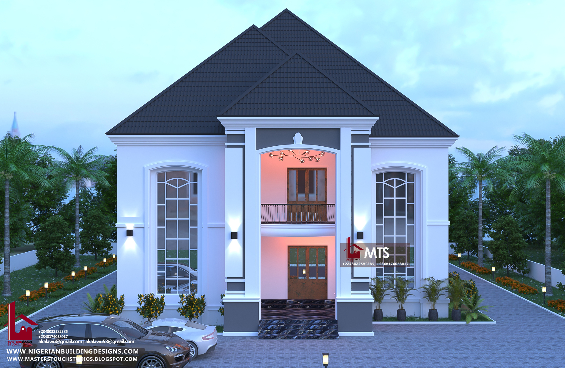 5 Bedroom Duplex Nigerian Building Designs