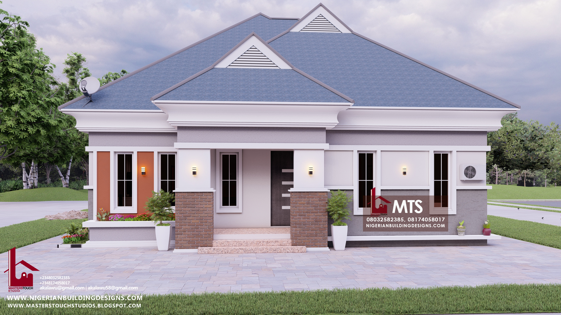 5 Bedroom Bungalow Floor Plans In Nigeria - Home Alqu